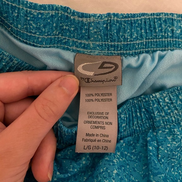 Champion Girl’s Print Sport Shorts - Picture 3 of 3